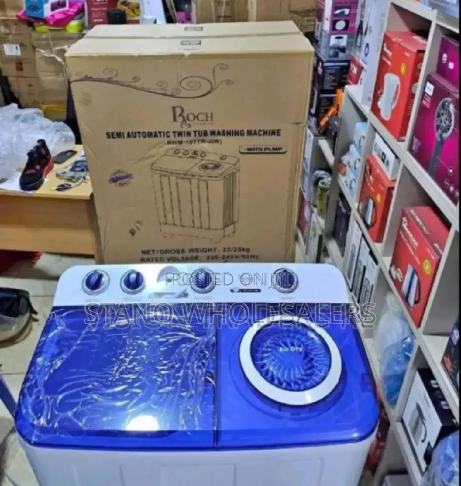 With Warranties. 5year. Roch 10kgs Wash and Spin Washing.Machine