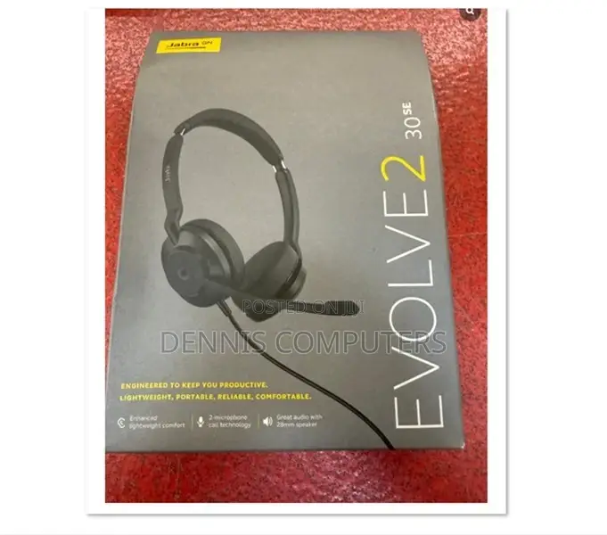 Jabra Evolve2 30 Se Stereo Headset Usb-a (Microsoft Version)