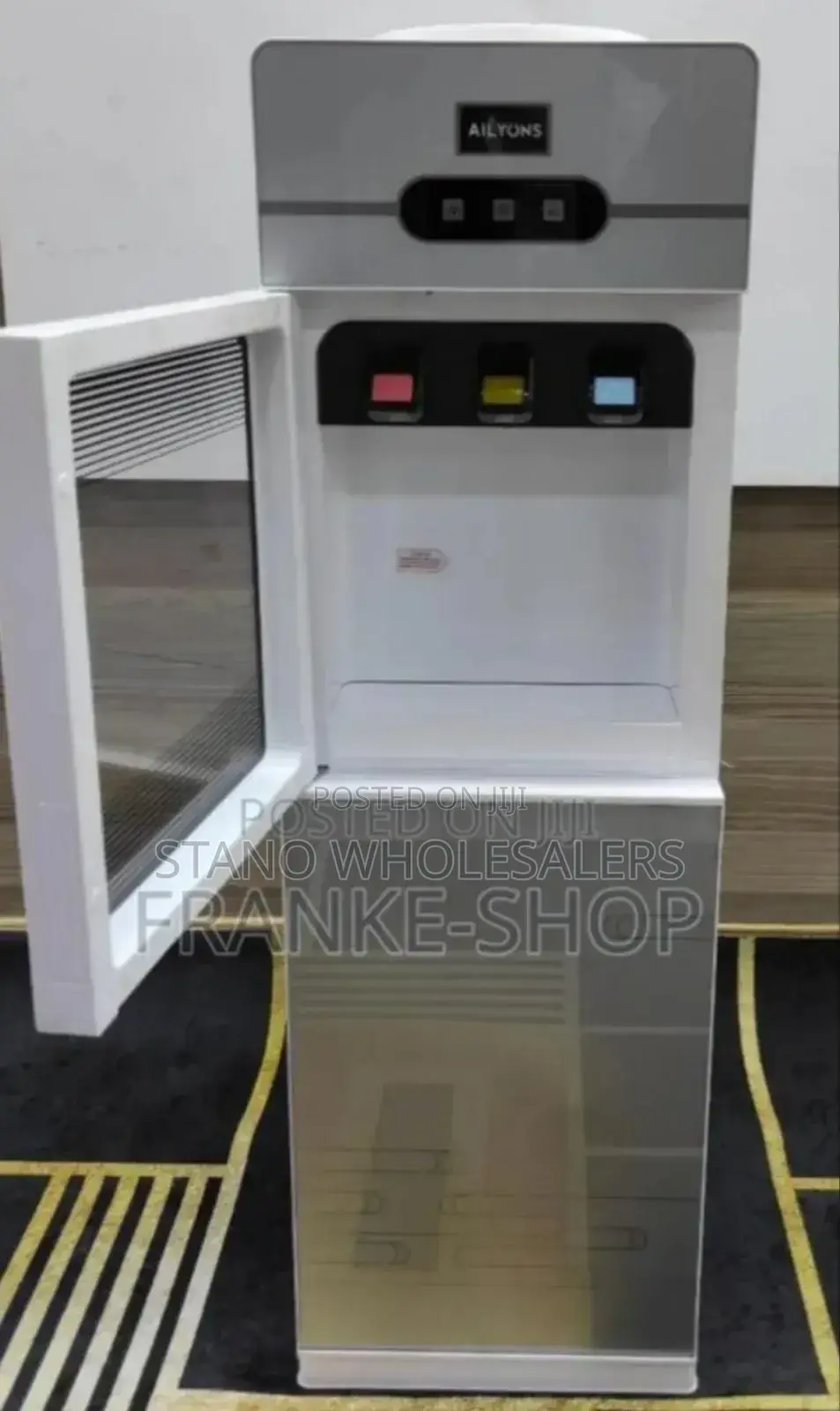 Three Tap Water Dispenser. Hot and Cold and Warm Water