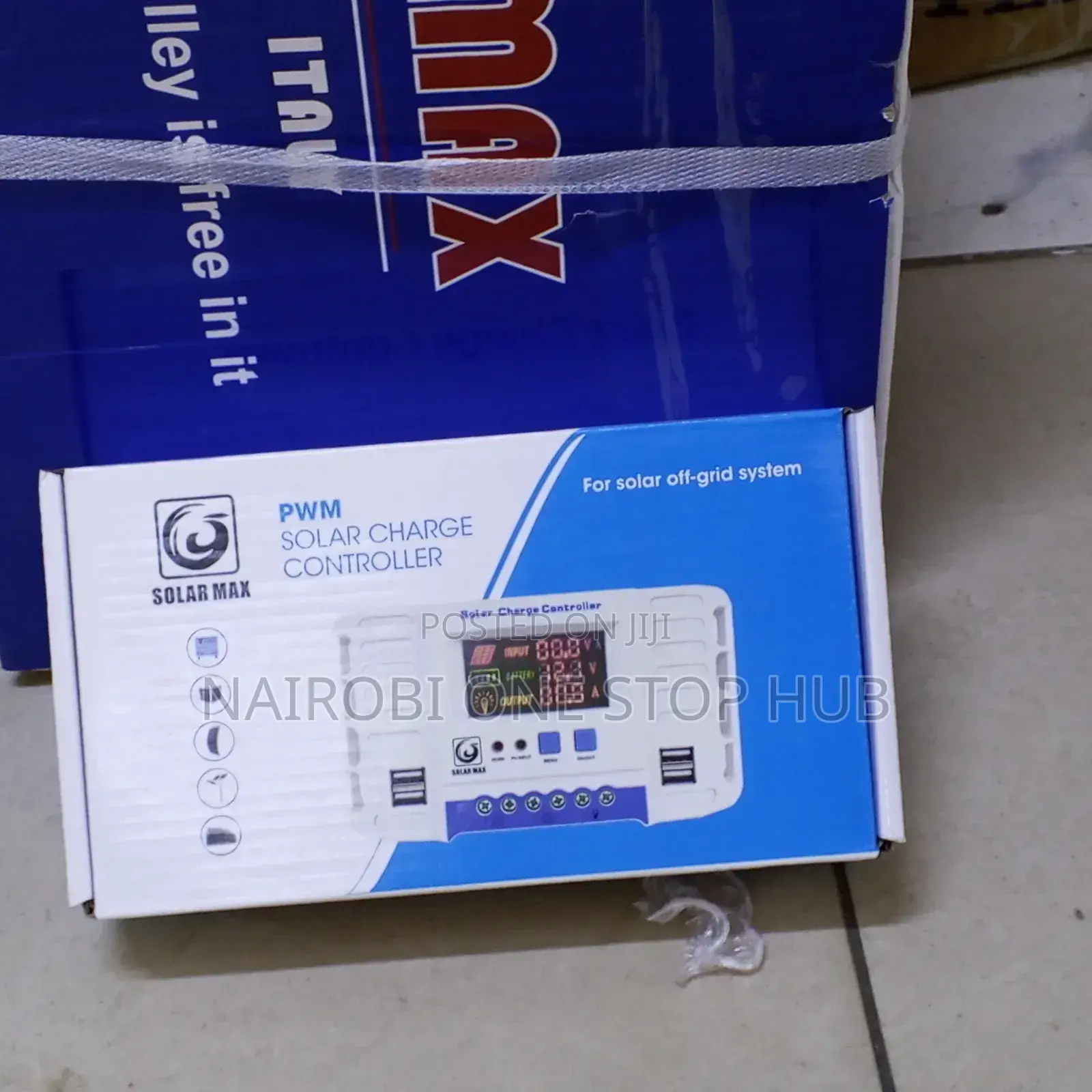 Solar Max 20a Solar Charge Controller With Display