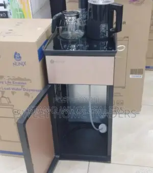 With Coffee Maker. Nunix a Water Dispenser. With Bottom Load