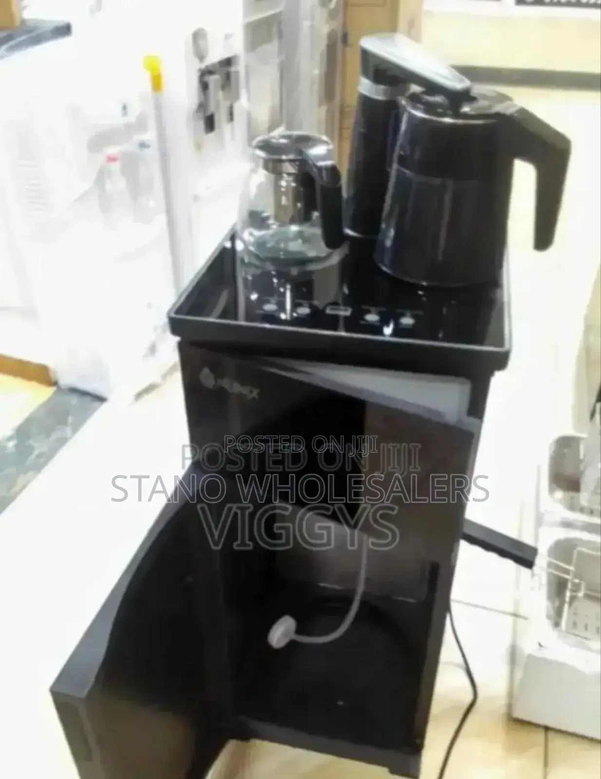 With Electric Kettle + Coffee Maker. Nunix Bottol Load Dispenser.Legit