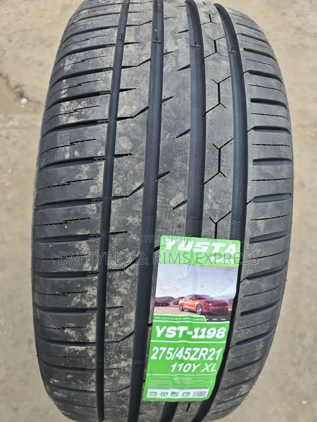 275 /45 R21 Yusta Tyres (Highway)
