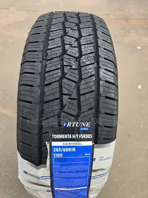 265 /60 R18 Fortune Tyres (All Terrein) Thailand.