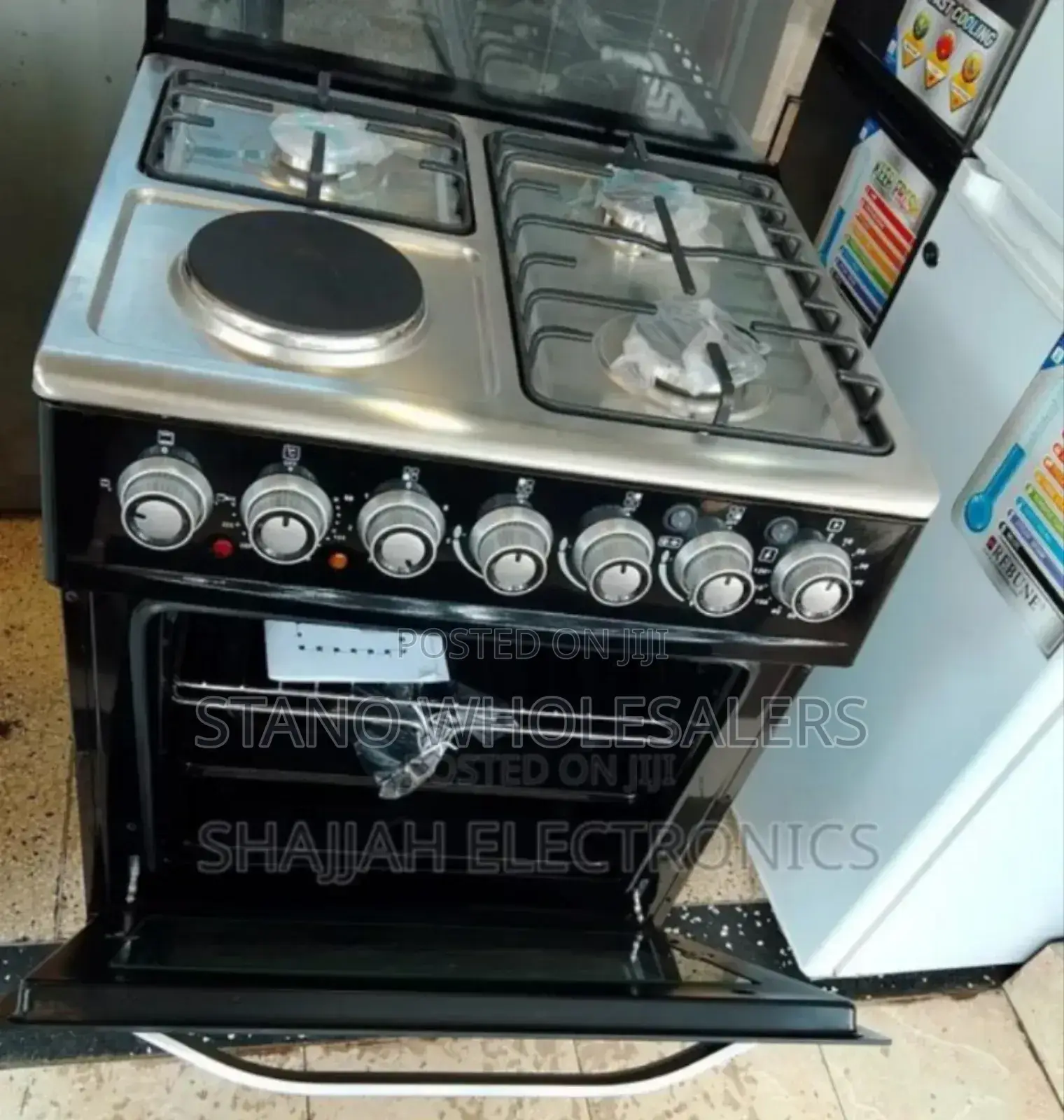 Size 60cm by 60cm Sarahtech 60*60 Cooker. Electric Oven