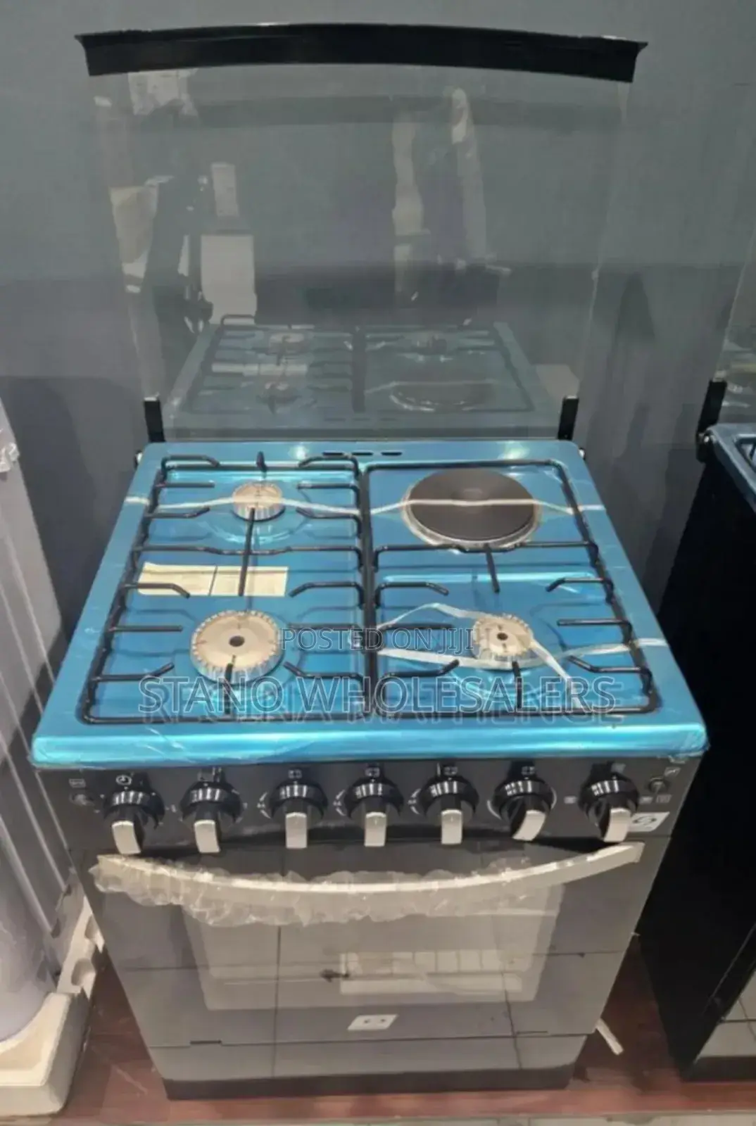 With Back Hot Plate. Sarahtech 60*60 Cooker (60*60)Cm