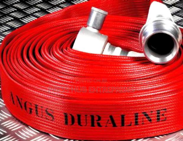 Rolled Angus Duraline Fire Hose Pipe - main view