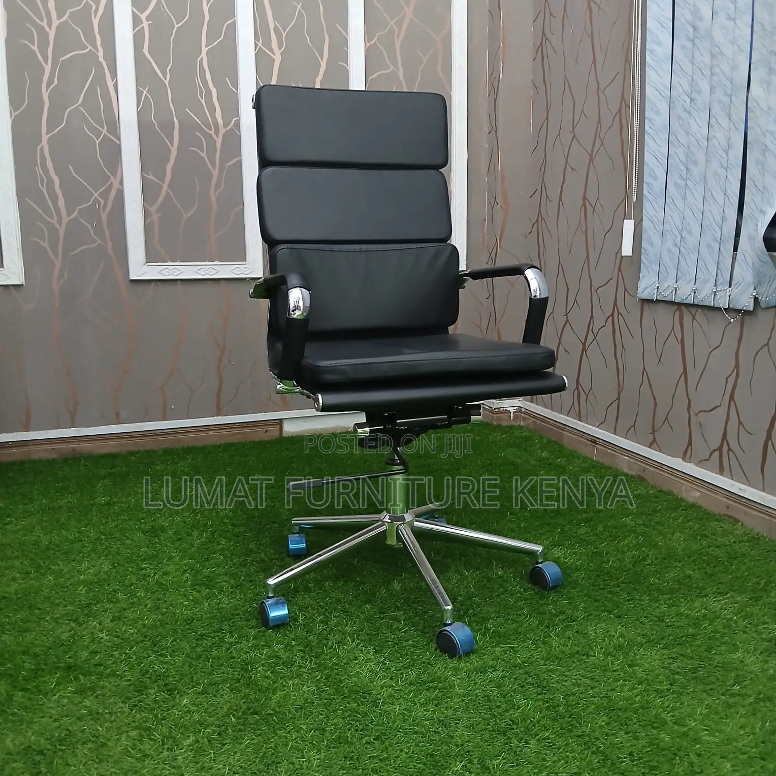 Cushioned Conference Chair