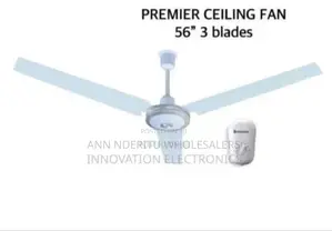 White Coated Ceiling Fan Dcf56f 56
