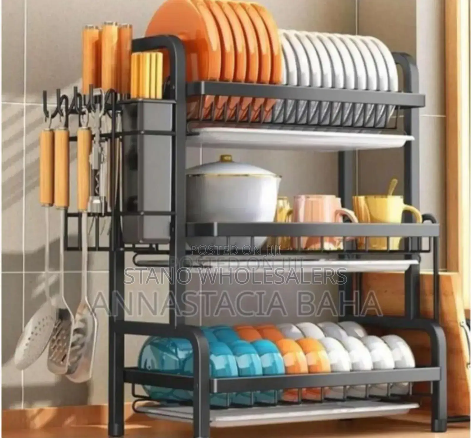 Colour Black Approved - Over The Sink Dish Rack
