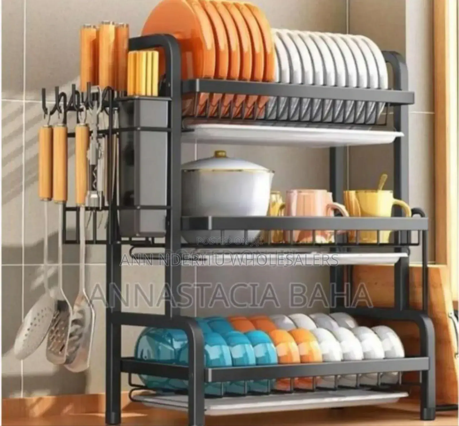Colour Black Approved - Over the Sink Dish Rack