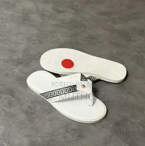 White Gucci Rubber Web Slide Sandals Size 39-46