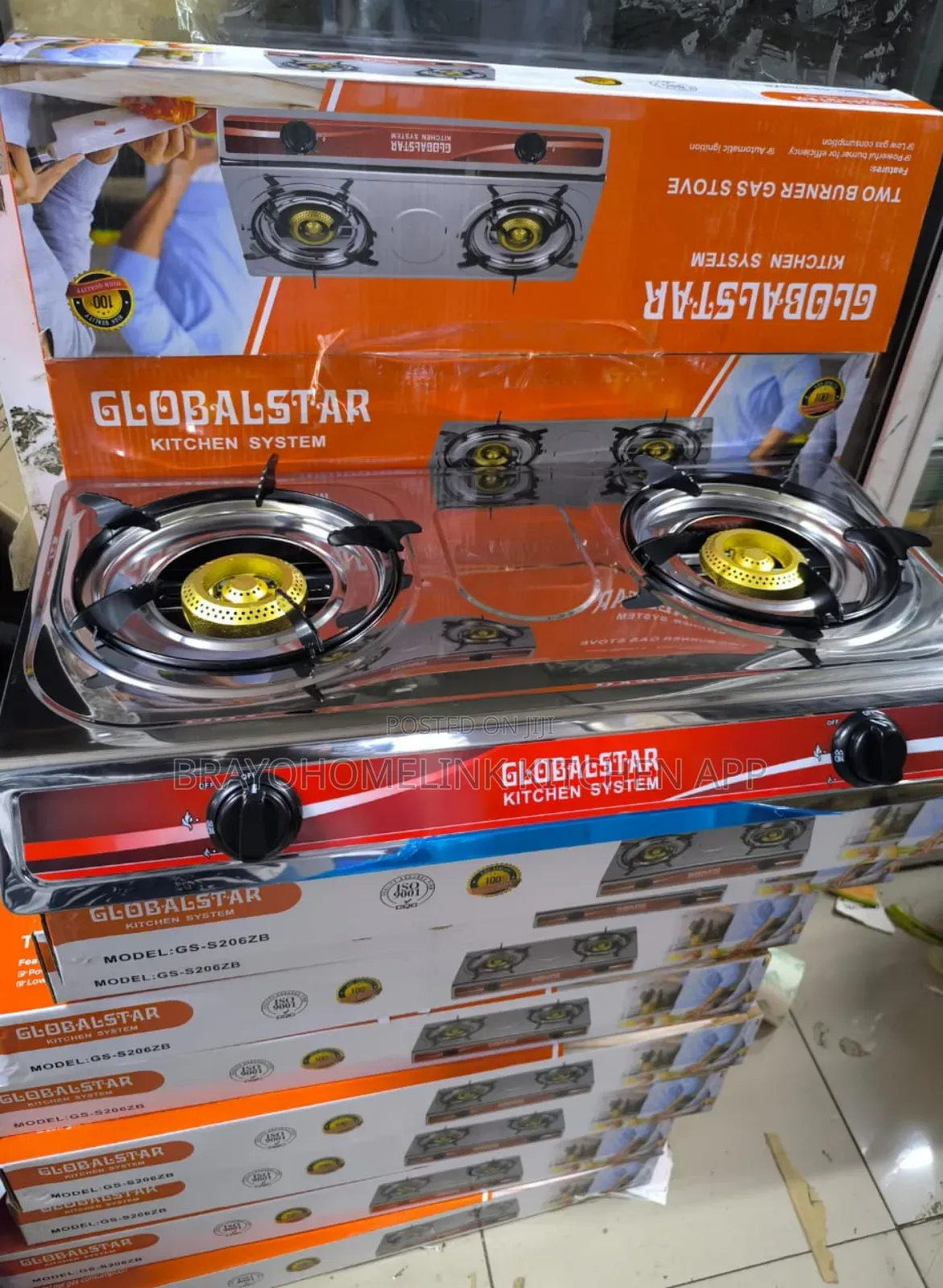 Globalstar 2 Burner Stainless Steel