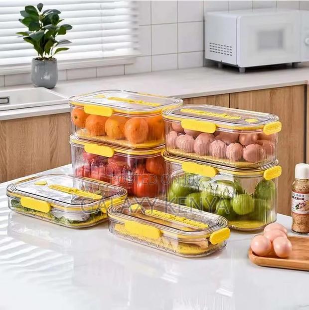 Timekeeping Stackable Fridge /Storage Organizer - main view