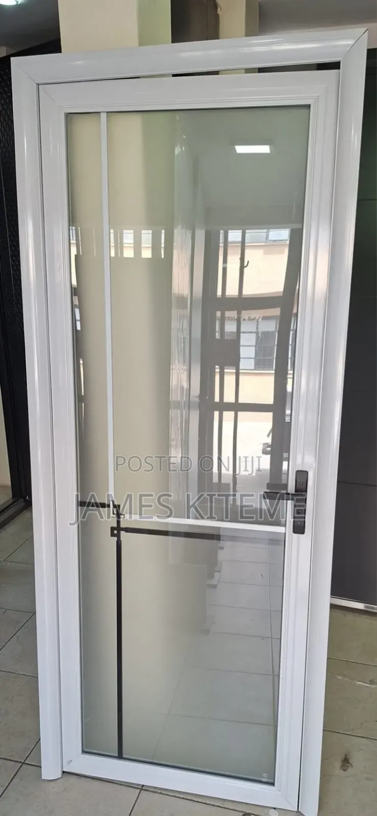 Bathroom Opaque Aluminium Doors
