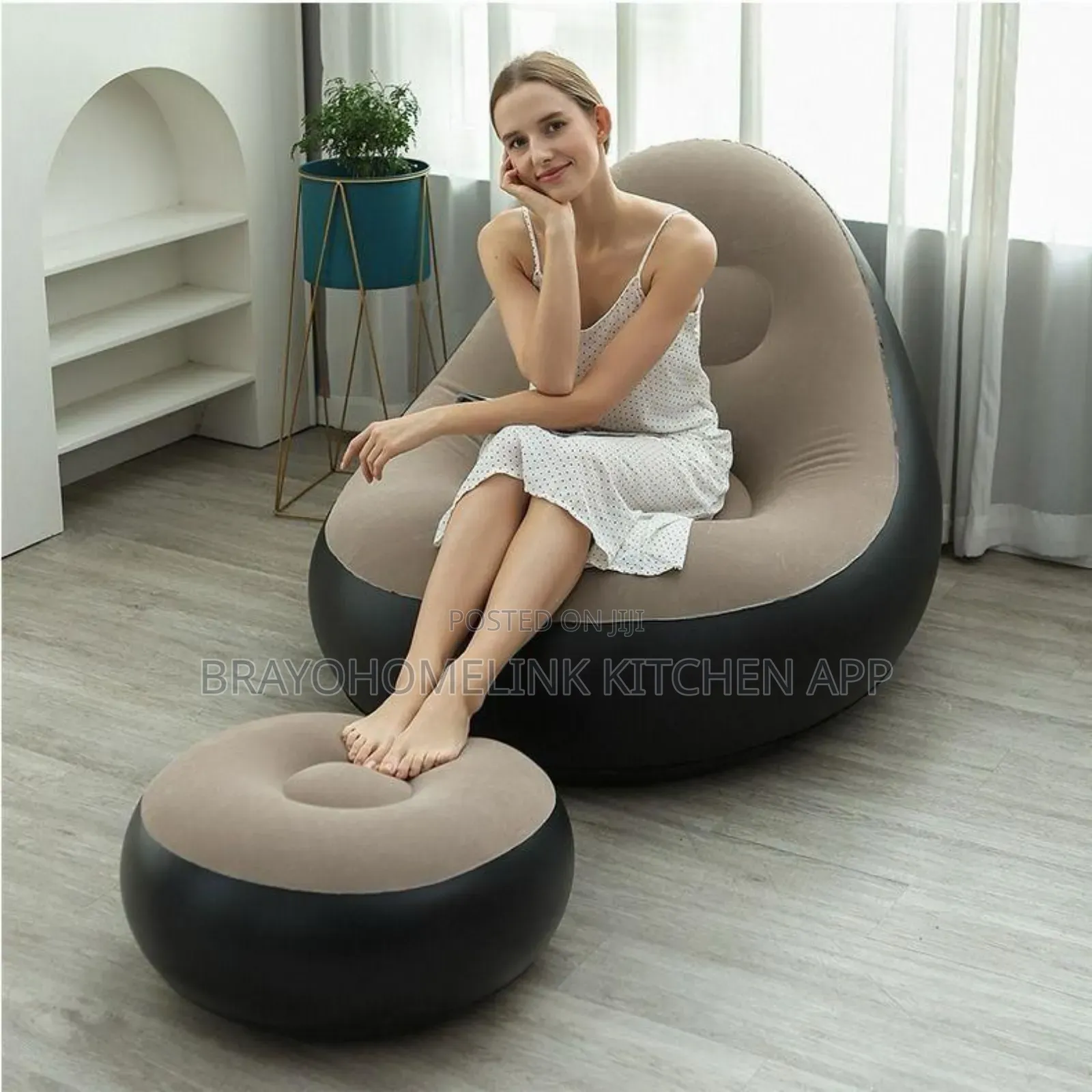 Inflatable Lazy Sofa Optional Spherical Outdoor Inflatable Sofa