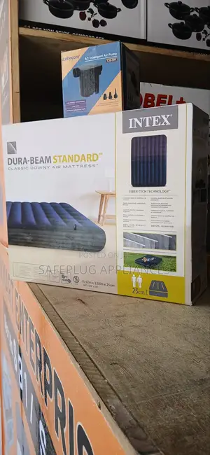 Intex 5×6 Deluxe Inflatable Air Mattress