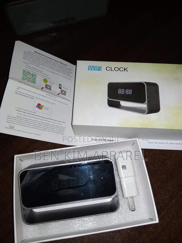 CCTV Wifi Clock With Secret Surveillance Camers - thumbnail 5