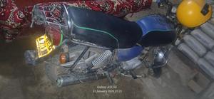 TVS XL 100 2020 Blue - main view