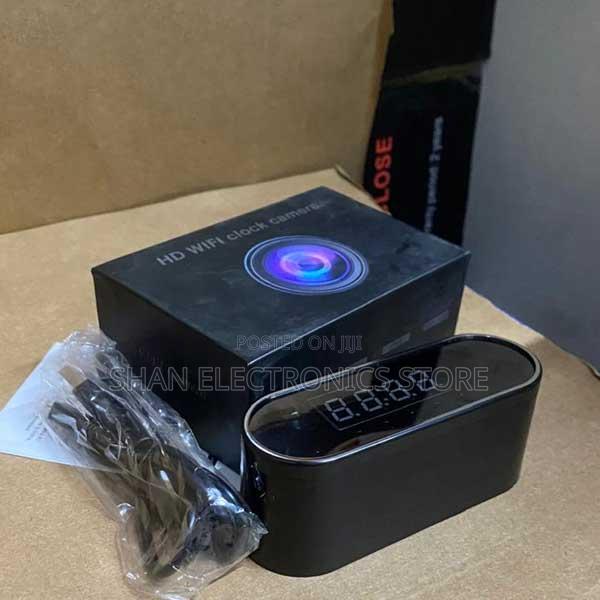 Real Time Wifi Camera Table Clock 1080p Hd Wifi Clock - main view