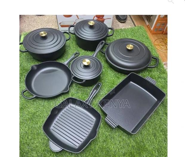 Enamel Cast Iron Cooking Pots - thumbnail 4