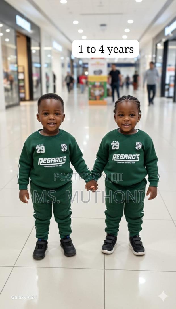 Kids 2 Piece Sweatsuits Sets (1-4yrs) - main view