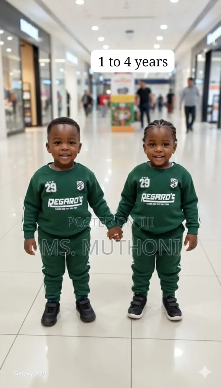Kids 2 Piece Sweatsuits Sets (1-4yrs)