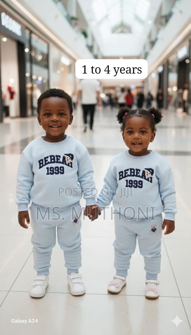 Kids 2 Piece Sweatsuits Sets (1-4yrs) - thumbnail 3