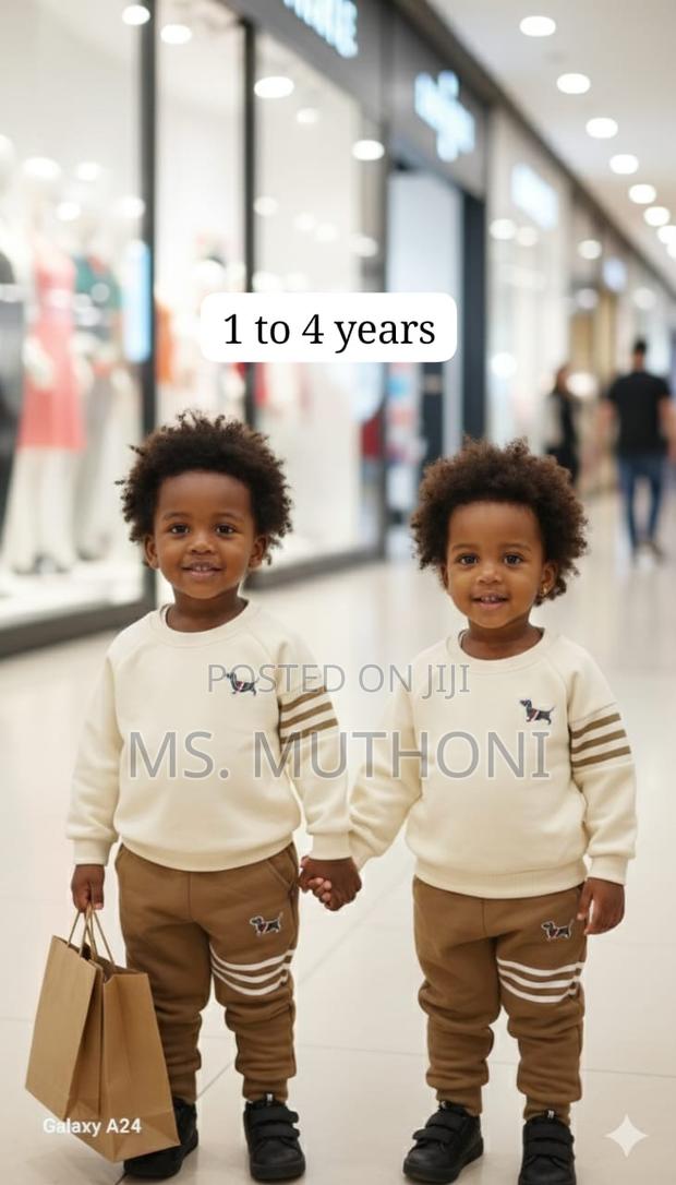 Kids 2 Piece Sweatsuits Sets (1-4yrs) - thumbnail 5