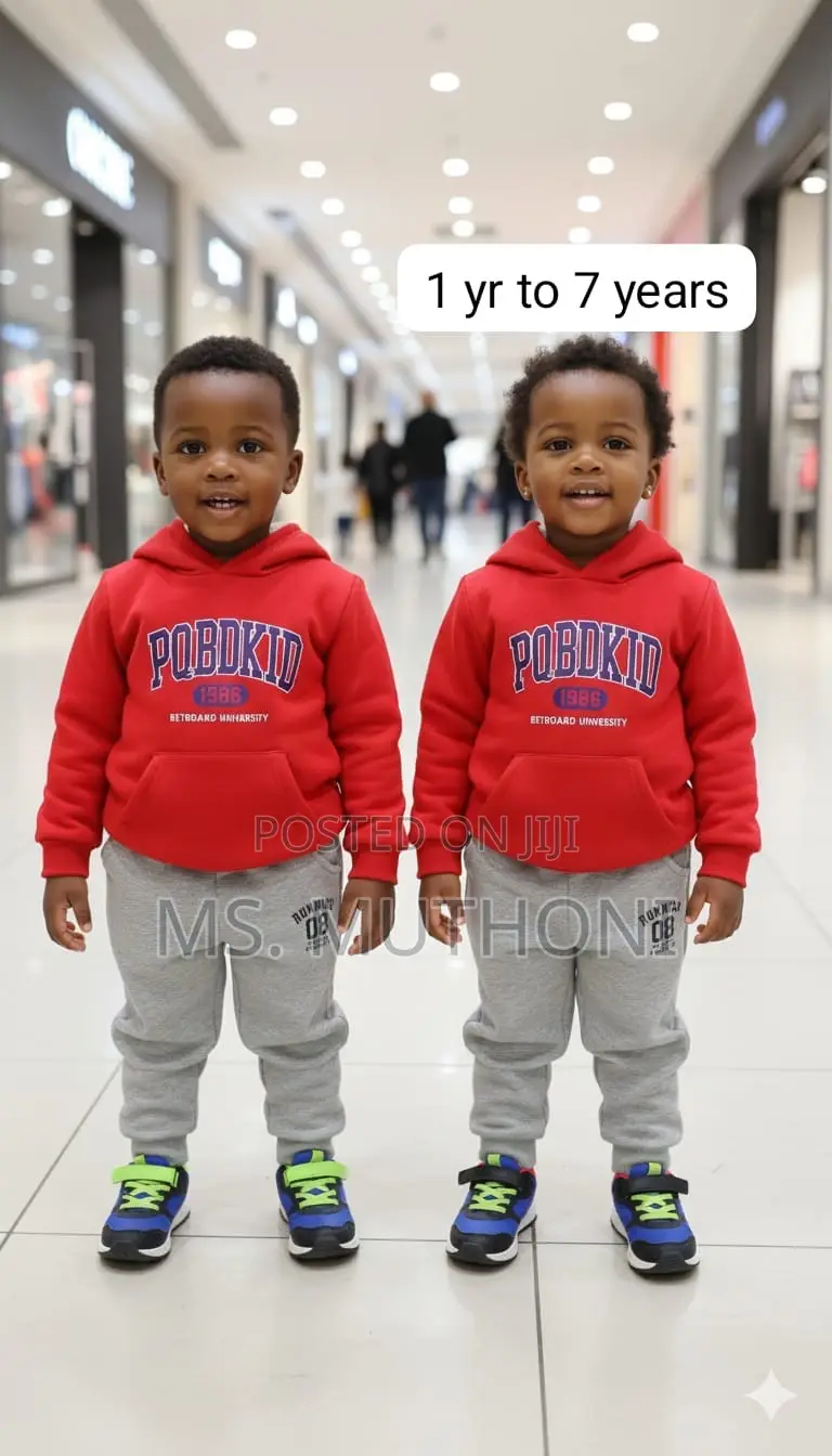 Woolen Kids 2 Piece Tracksuits (1-7 Yrs)