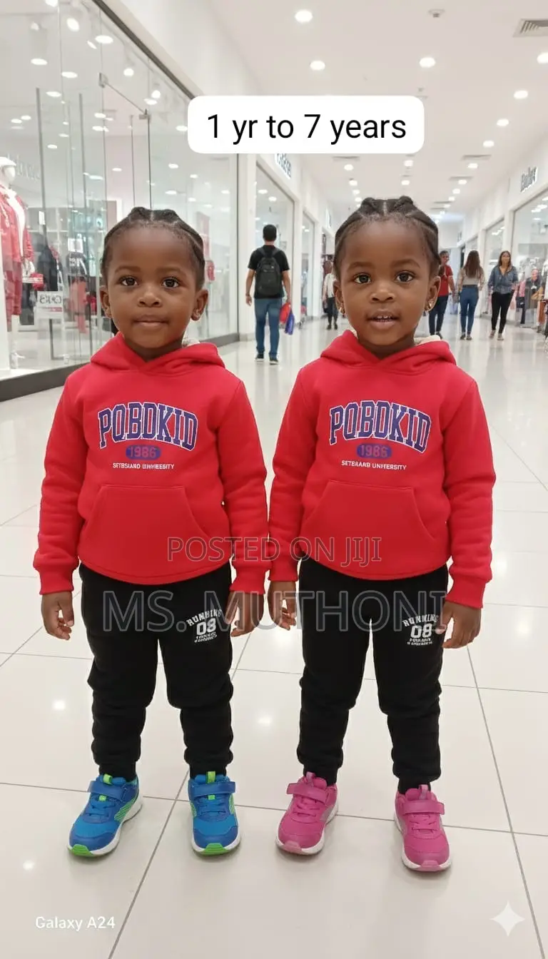 Woolen Kids 2 Piece Tracksuits (1-7 Yrs)
