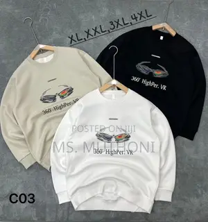 Quality Unisex Sweatshirts in Stock Xl _4xl