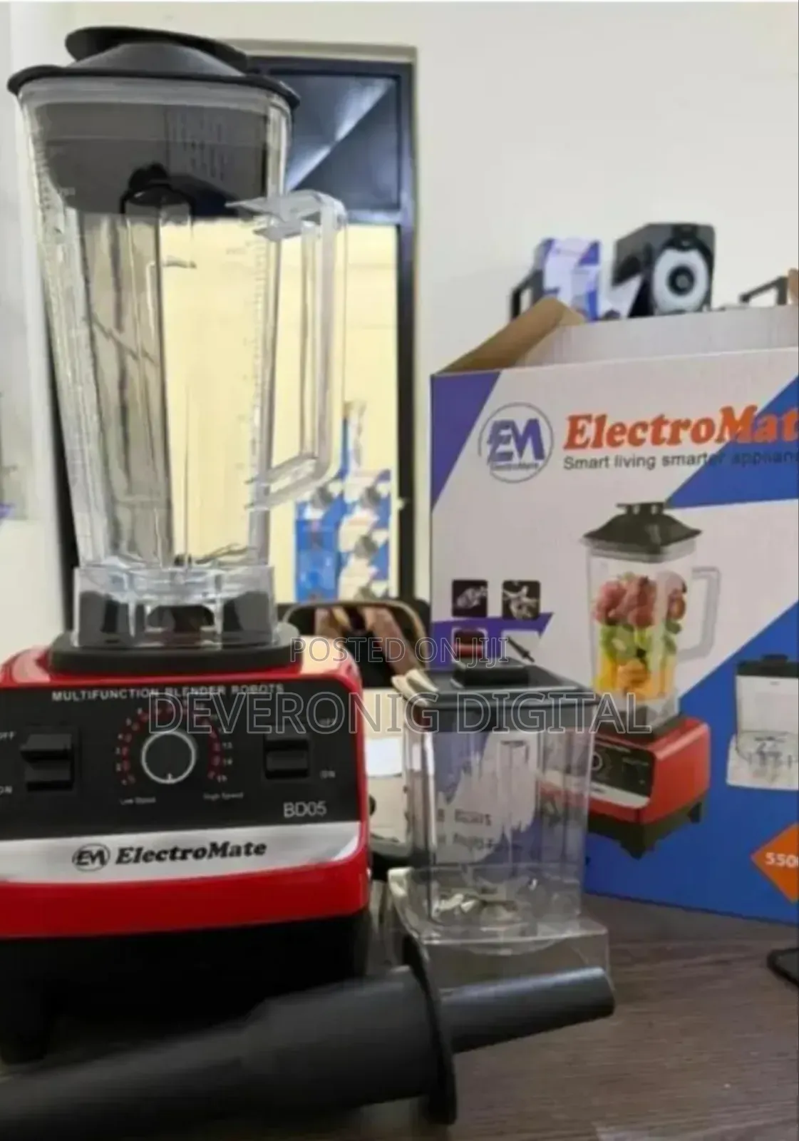 2 In 1 Electromate Commercial Blender