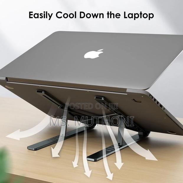 Adjustable, Foldable Aluminum Laptop Stand. - thumbnail 4