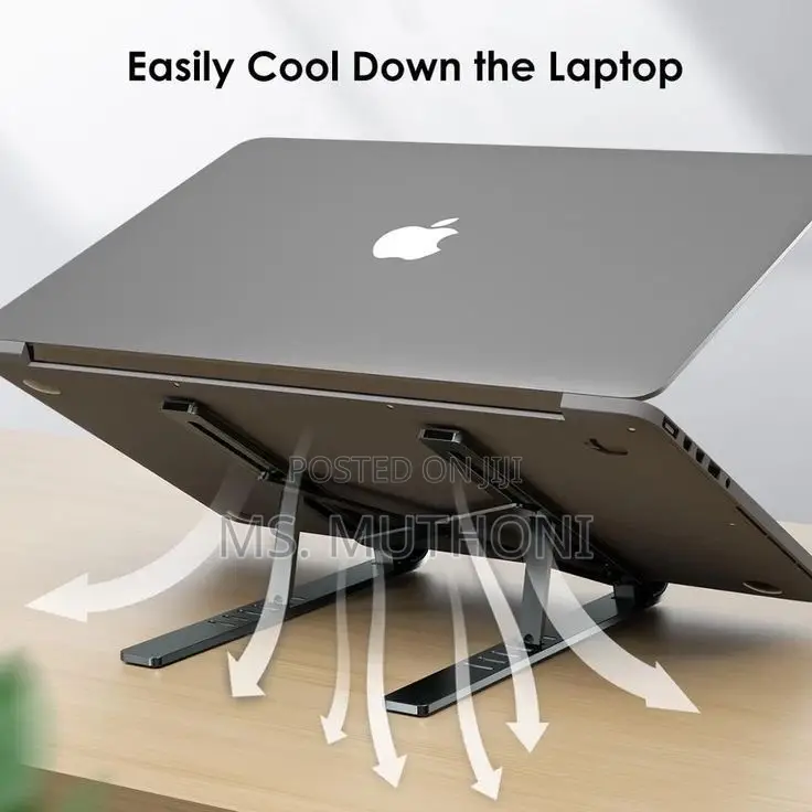 Adjustable, Foldable Aluminum Laptop Stand.