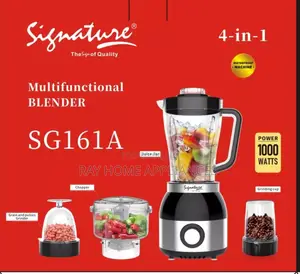 Signature 4 in 1 Blender 1.5litres Jar ,A Chopper 2 Grinders