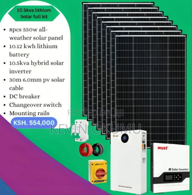 10kwh Off-Grid Solar System, Transportation and Installation