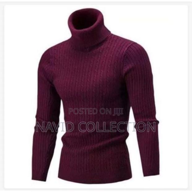 Maroon Turtle Neck - thumbnail 2