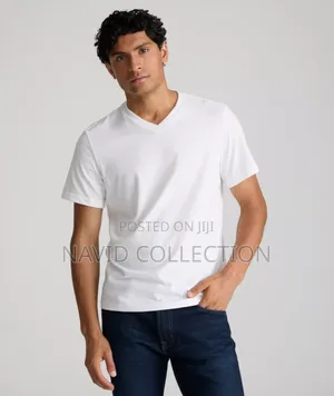 White Vneck