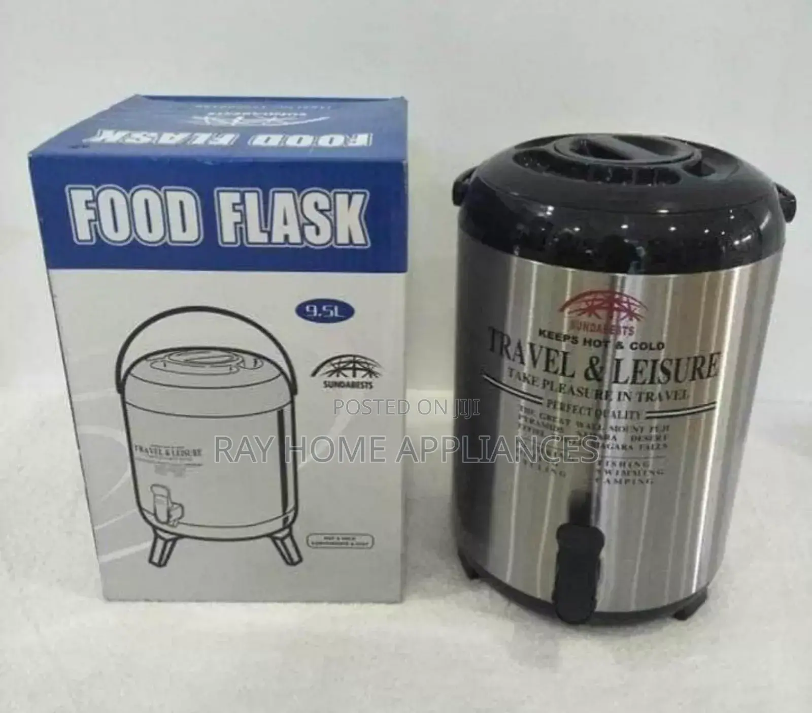 9.5litres T-urn Food Flasks