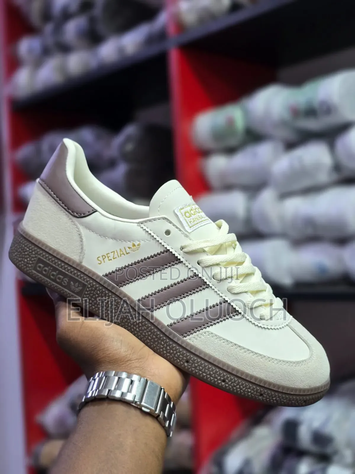 Adidas Spezial Vream White/Brown