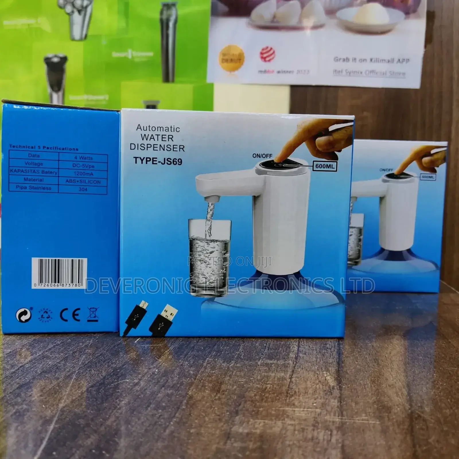 Automatic Water Pump Dispenser at 650