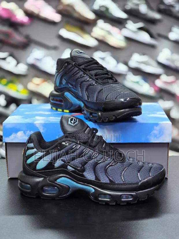 Nike Air Max Plus Tn in a Black and Blue - thumbnail 3