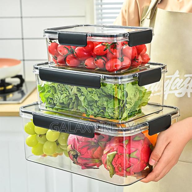 3pcs Acrylic Food Storage Containers - thumbnail 6
