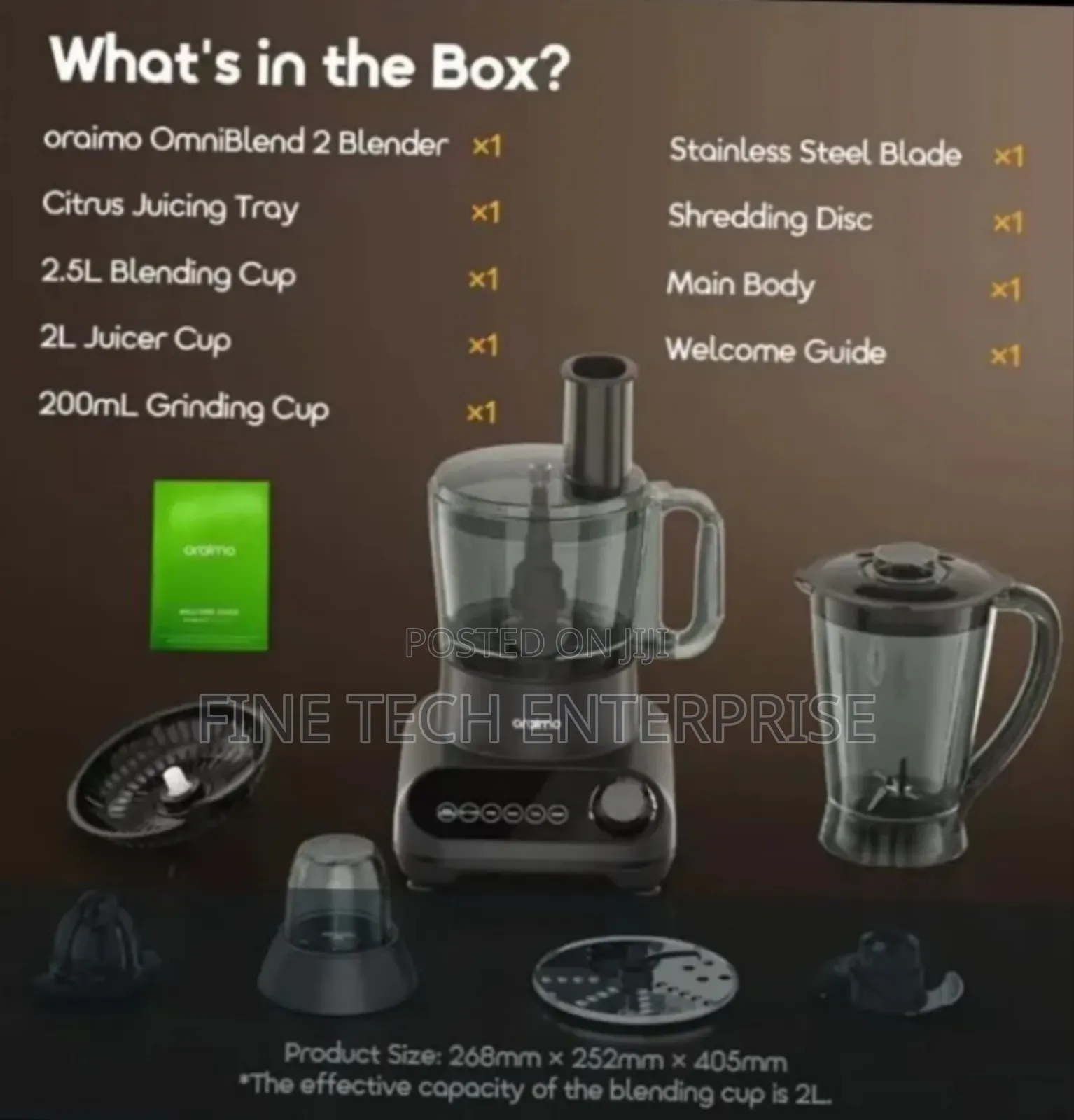 Oraimo Omniblend 2 Obl-881a 5-in-1