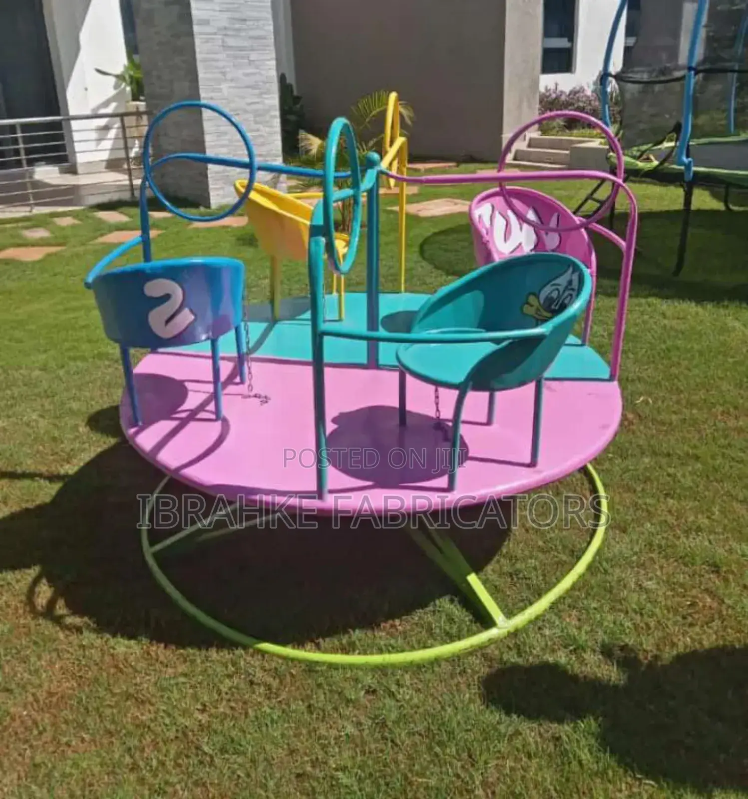 Kindergarten Merry Go Round and Swings