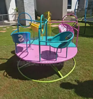 Kindergarten Merry Go Round and Swings