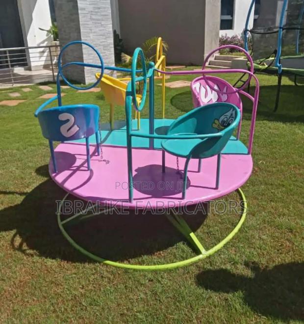 Kindergarten Merry Go Round and Swings