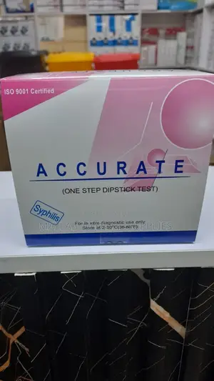 Syphilis Rapid Test Kit – 50 Tests Diagnostic Pack