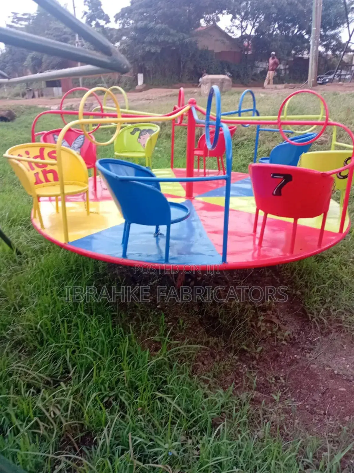 Eced Playground Swing and Slides